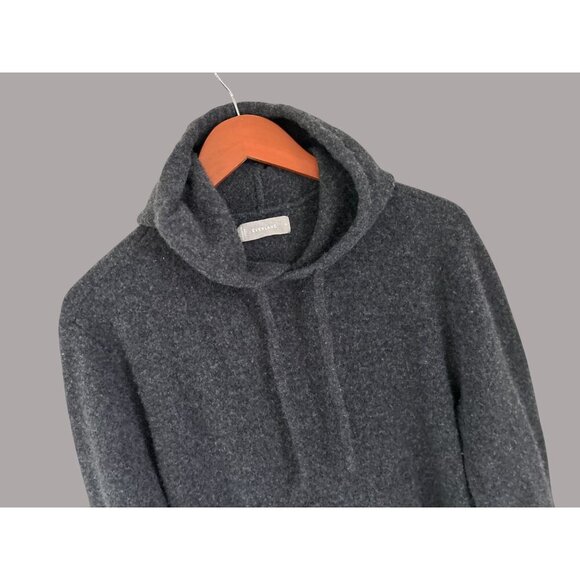 Everlane Wool Sweater Women’s Size XS Hoodie Pullover Gray Knit Pouch - Picture 2 of 8